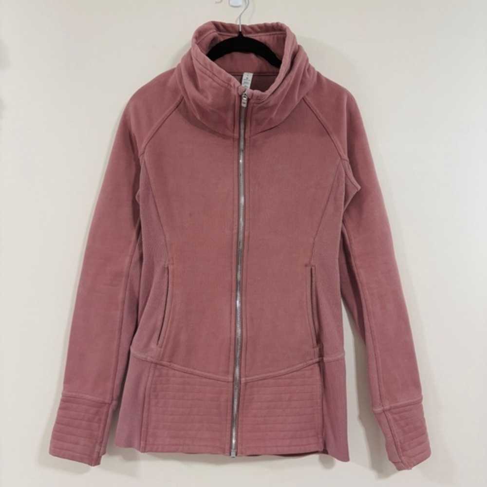 Lululemon Radiant Jacket II in Spanish Rose (First Release), Size 4